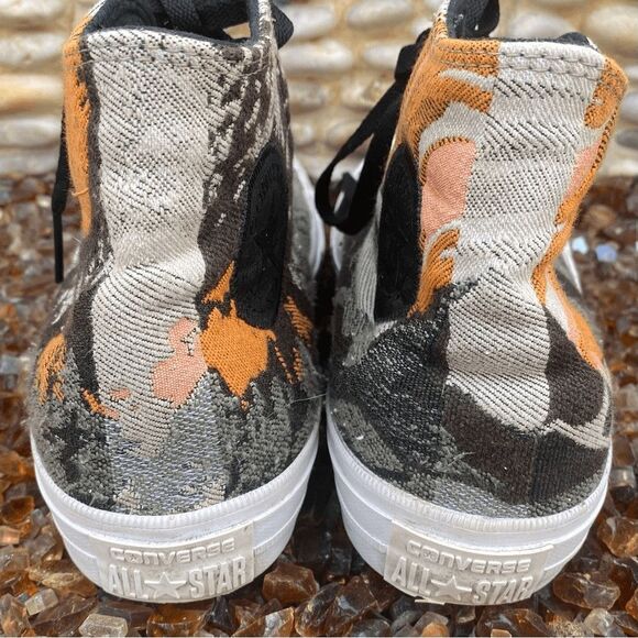 Converse Chuck Taylor II All Star Hi-Top Sneakers Women's 9/Men's 7 Camo Sun - Picture 8 of 13